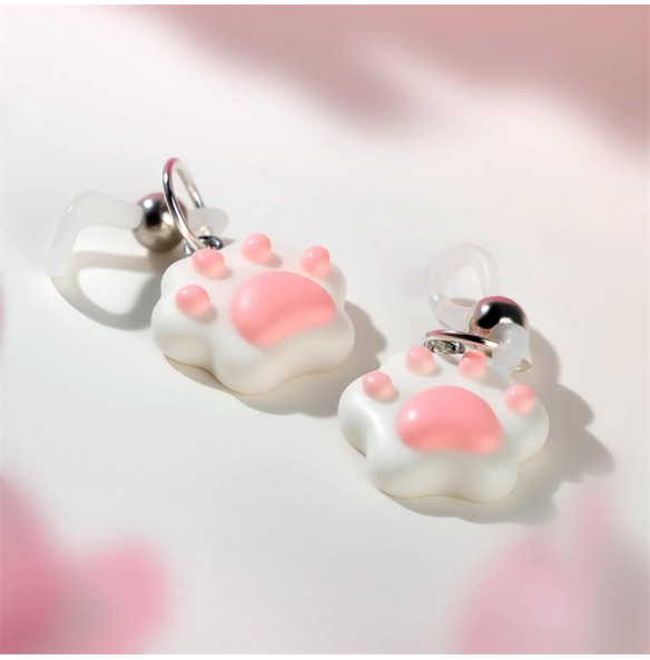 MizzZee - Kitty Paw Nipple Clamps (Pink) MizzZee - Kitty Paw Nipple Clamps (Pink)